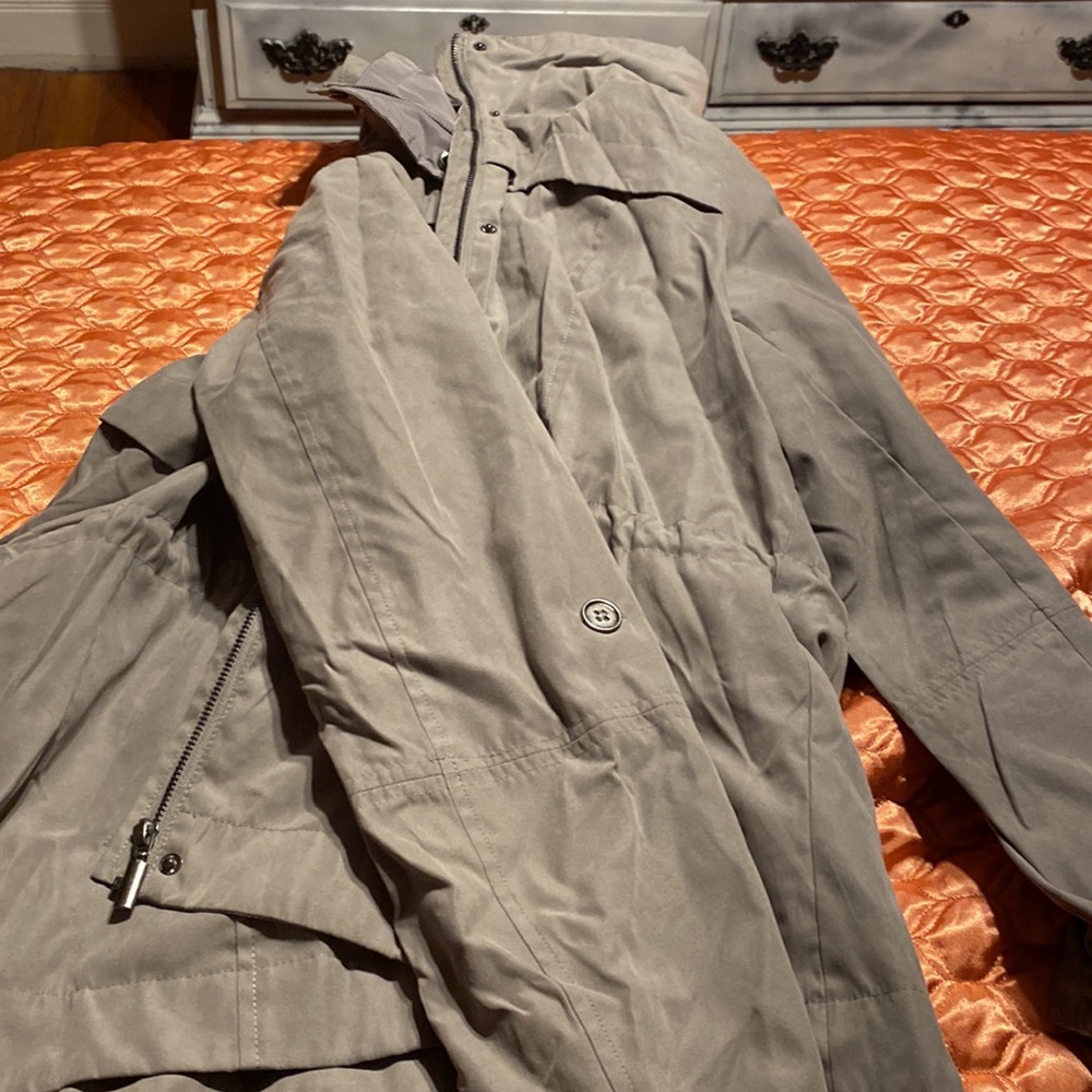 Gray Rain Jacket - image 3